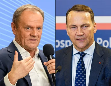 Miniatura: Sikorski spiął się z Muskiem, Tusk...