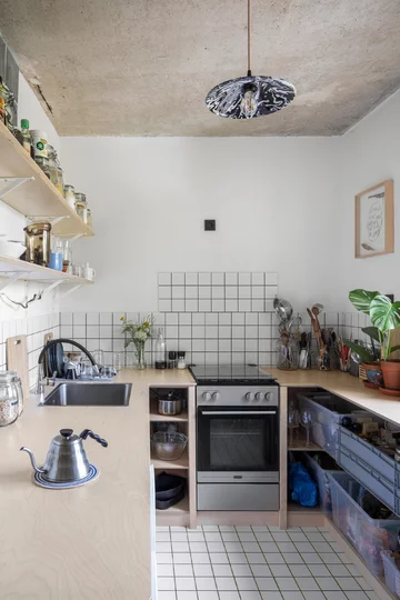 Mieszkanie artystów, projekt NEUHÄUSL HUNAL Linka, NEUHÄUSL HUNAL