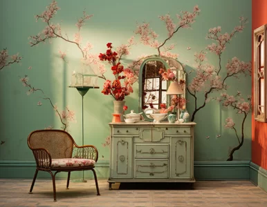 Miniatura: Nie maluj całej ściany! Nowy trend w...