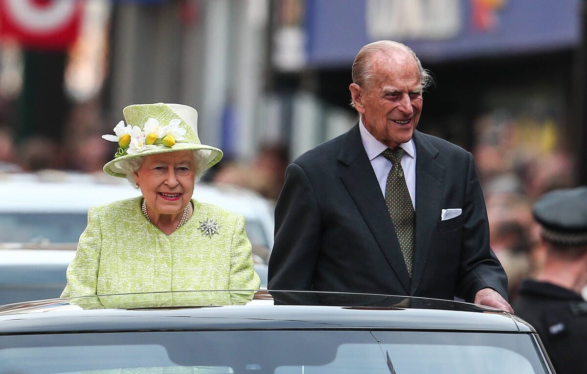 Królowa Elżbieta i książę Filip w 2016 roku 