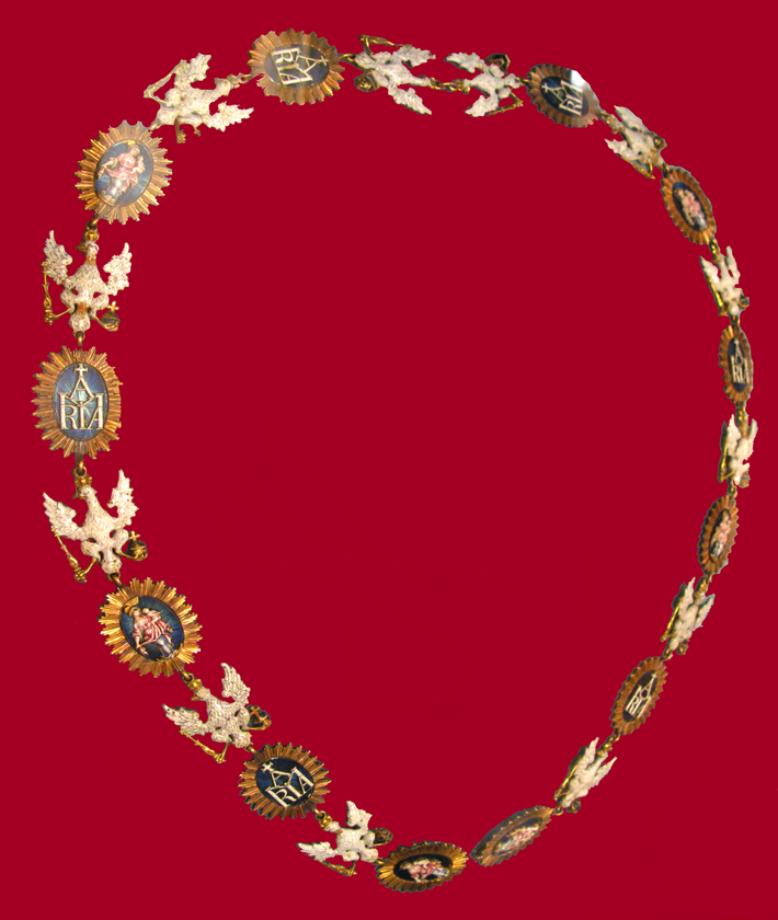 Łańcuch Orderu Orła Białego z 1764 