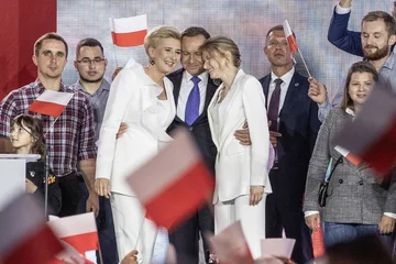 Wieczór wyborczy Andrzeja Dudy 