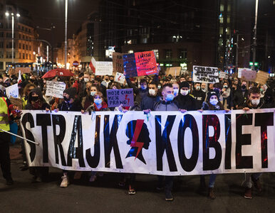 Miniatura: Ogólnopolski Strajk Kobiet o represjach na...