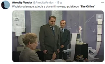 Wpis inspirowany informacją o polskiej wersji serialu „The Office”/„Biuro” 