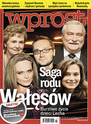 Okładka tygodnika Wprost nr 37/2011 (1492)