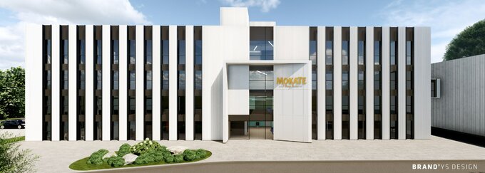Rozbudowa zakładu Mokate w Ustroniu wg projektu Brandys Design