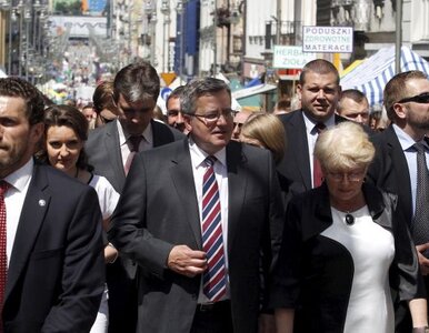 Miniatura: Komorowski: świat nam zazdrości, bo...