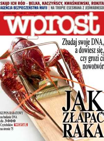 Okładka tygodnika Wprost nr 12/2005 (1164)