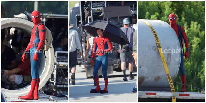 Zdjęcia z planu „Spider-Man: Homecoming”