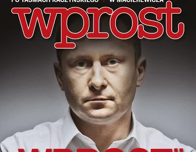 Miniatura: „Wprost” z „podwójną okładką”. „Nie...