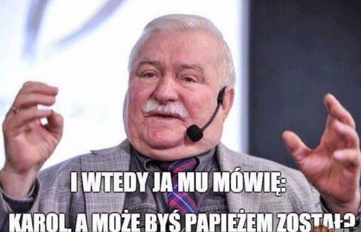 Memy z Lechem Wałęsą hitem internetu 
