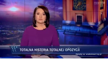 Pasek TVP za czasów prezesury Jacka Kurskiego 