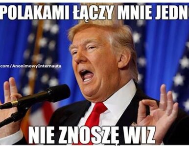 Miniatura: Wysyp memów po wizycie Donalda Trumpa w...