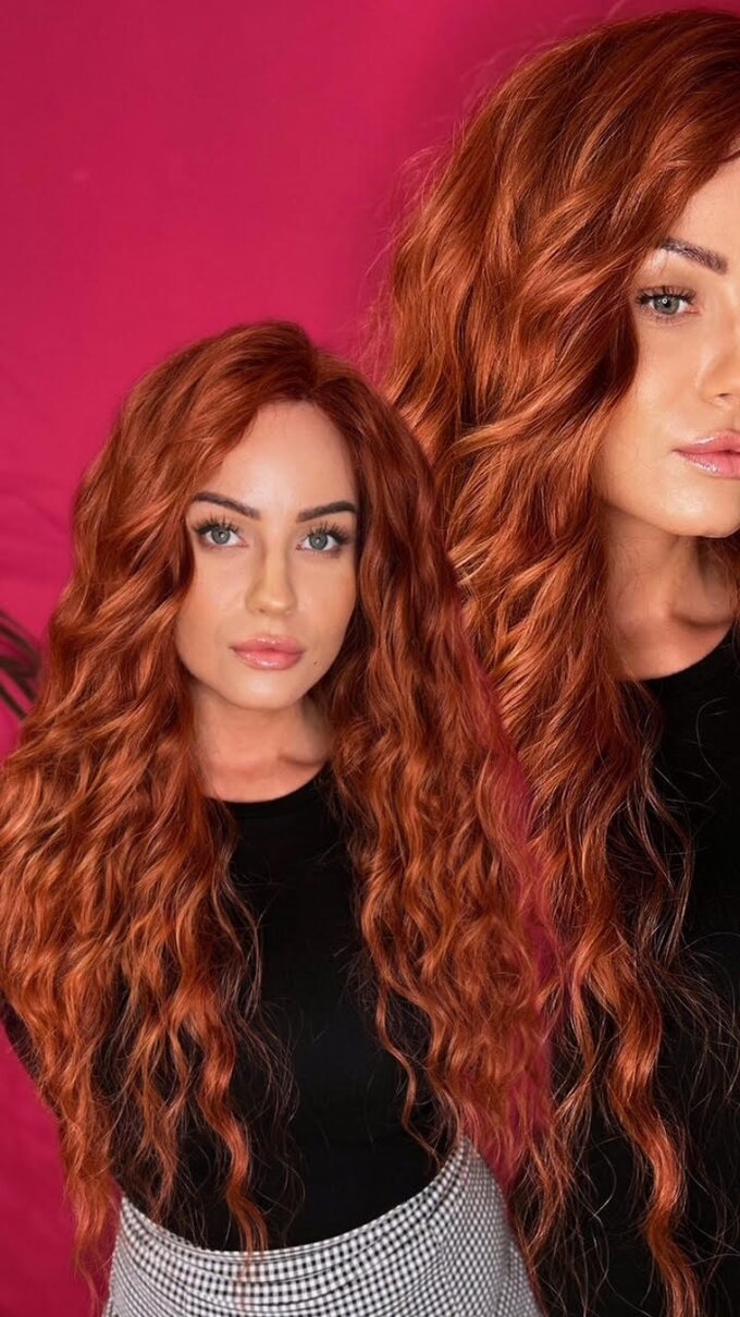 Przykładowa stylizacja włos&oacute;w