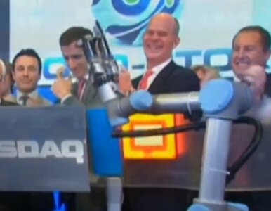 Miniatura: Robot zamknął sesję Nasdaq