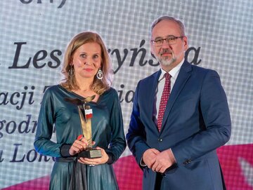 Angelika Leszczyńska i&nbsp;Adam Niedzielski