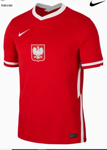 Koszulka nike polska breathe stadium wyjazdowa 2020/21. Cena 379,99 zł 