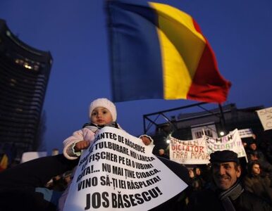 Miniatura: Rumunia: dymisja za nazwanie demonstrantów...