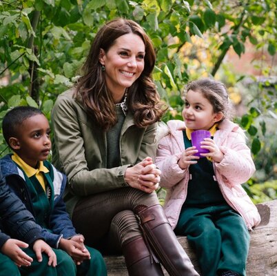 Miniatura: Tak prezentuje się księżna Kate po...