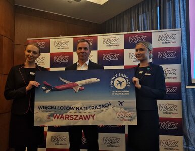 Miniatura: Dyrektor Wizz Air o planach na najbliższe...