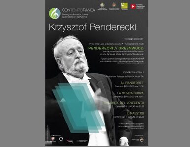 Miniatura: Penderecki/Greenwood na włoskim festiwalu...