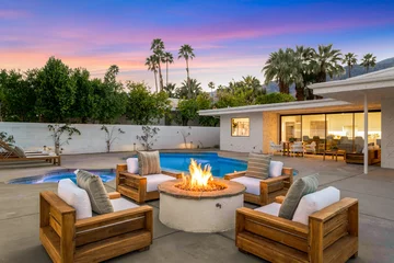 Modernistyczny dom w Palm Spring, projekt Charles du Bois TopTen, Palm Spring, Charles du Bois