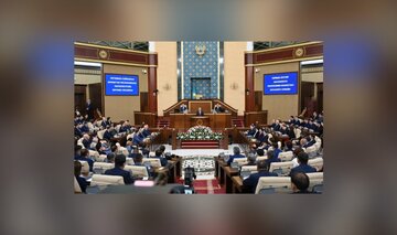 Otwarcie pierwszej sesji Parlamentu Kazachstanu VIII kadencji, Astana, 29 marca 2023&nbsp;r.