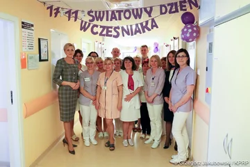 Obchody Światowego Dnia Wcześniaka z udziałem Agaty Kornhauser-Dudy 