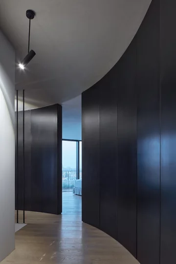 Penthouse z ogrodem na dachu, projekt Petr Janda Linka, Petr Janda