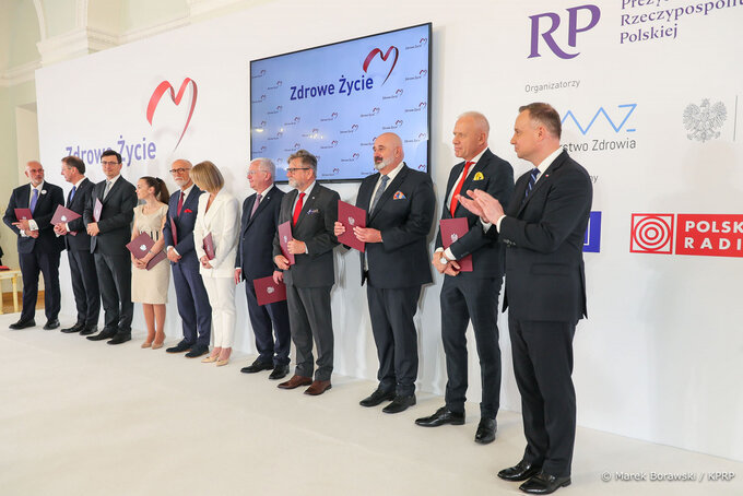 Rada ekspercka projektu &bdquo;Zdrowe Życie&rdquo; &ndash; inauguracja projektu z&nbsp;udziałem prezydenta Andrzeja Dudy