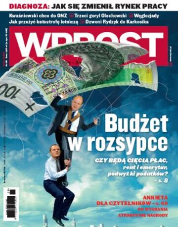 Okładka tygodnika Wprost nr 29/2009 (1384)