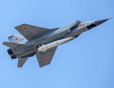 Miniatura: Myśliwiec MiG-31 rozbił się na terenie...