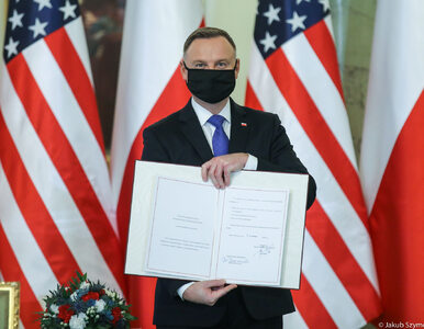Miniatura: Prezydent Duda ratyfikował umowę o...