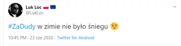 #ZaDudy - ten hasztag zdobył popularność na Twitterze 