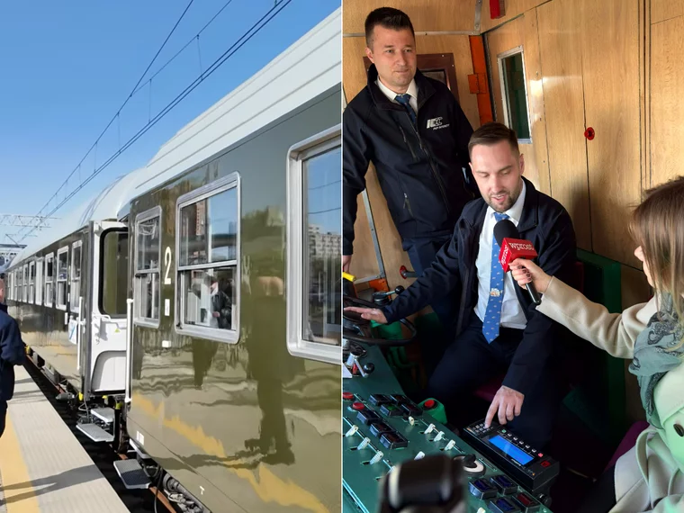 Retro pociąg PKP rusza w Polskę. Tego turyści mogą o nim nie wiedzieć