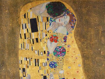Gustav Klimt, „Pocałunek”