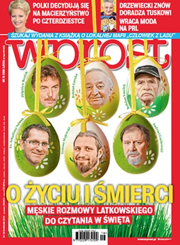 Okładka tygodnika Wprost nr 16/2014 (1624)