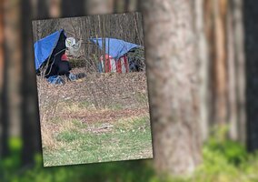 Miniatura: „Koczowisko imigrantów” pod Warszawą?...