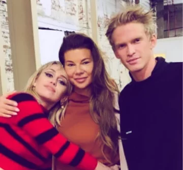 Edyta Górniak, Miley Cyrus i Cody Simpson 