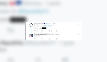 Wpisy z&nbsp;Twittera Telewizji Republika