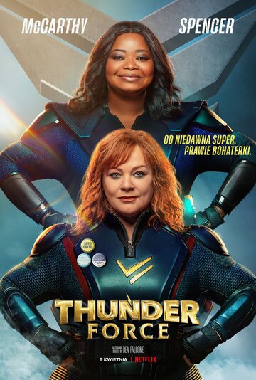 Plakat do&nbsp;filmu &bdquo;Thunder Force&rdquo;