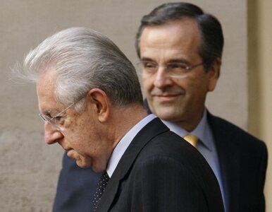 Miniatura: Premierzy Włoch i Grecji stoją na straży...
