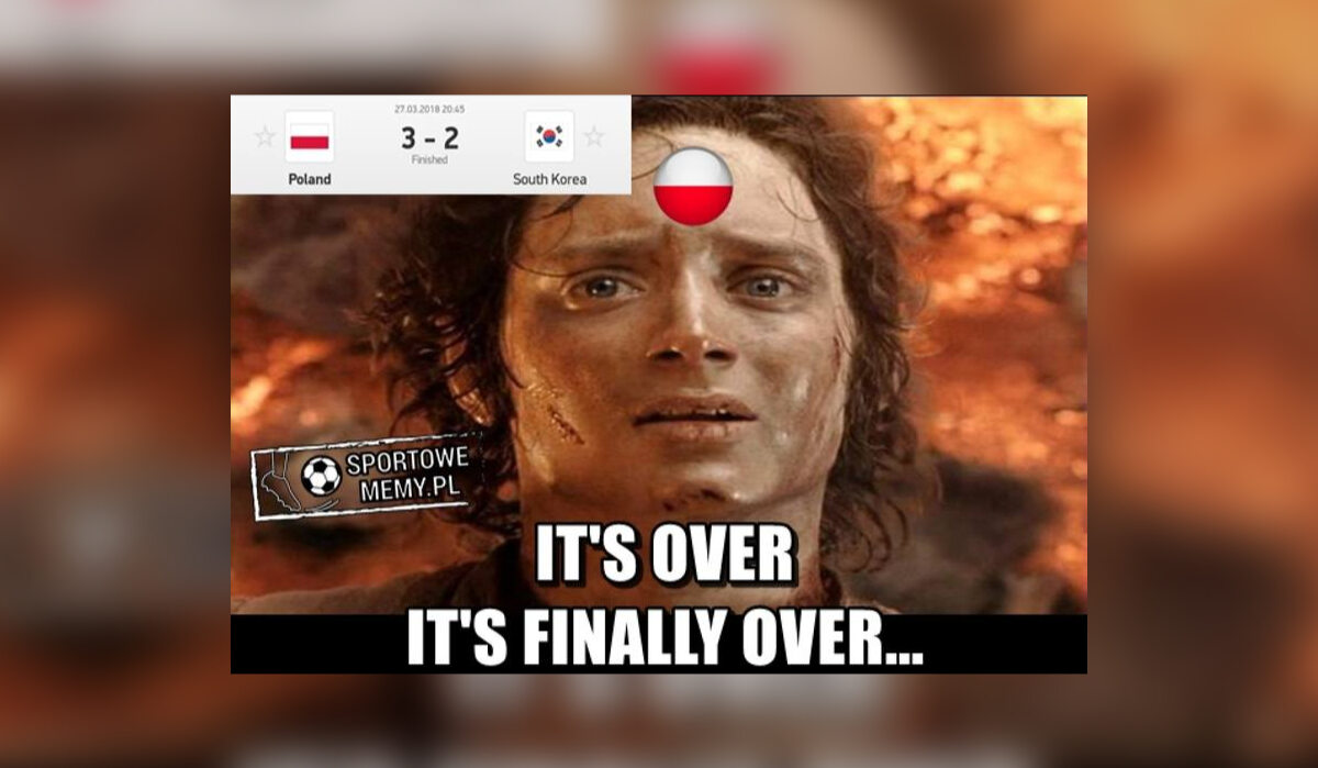 Mem po meczu Polska - Korea Południowa 