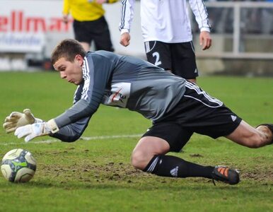 Miniatura: Świetna seria bramkarza GKS-u Bełchatów....