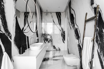 Willa nad rozlewiskiem Narwi, projekt Art&rsquo;Up Interiors