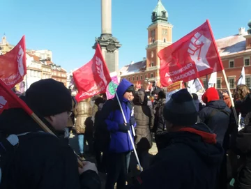 Marsz antyfaszystów w Warszawie. 17 marca 2018 r. 