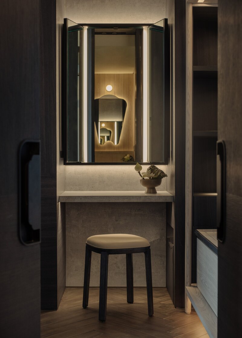 Wnętrze, które prowadzi do rozluźnienia ciała i umysłu, projekt 932 Design Group