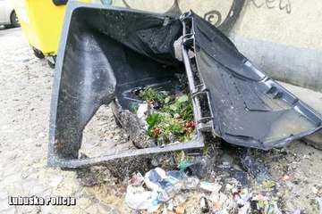 Lubuska policja zatrzymała podpalacza 