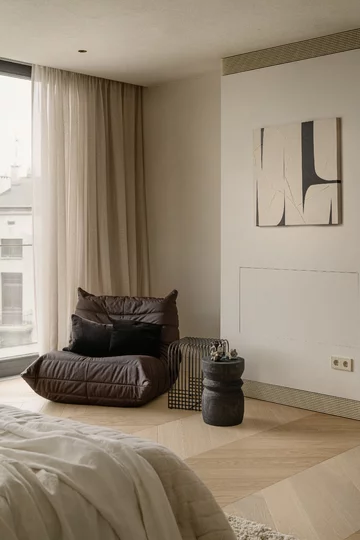 Elegancki apartament w Krakowie, projekt Katarzyna Kraszewska 