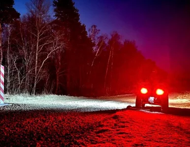 Miniatura: Niespokojna noc przy granicy z Białorusią....